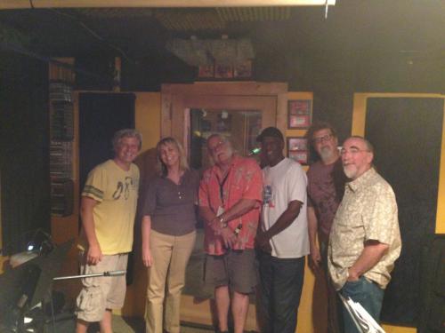 Another healing Blues recording session at Earthtones!